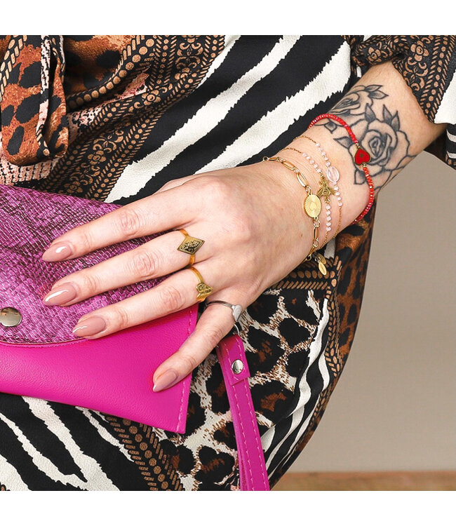 Gold In My Heart Bracelet