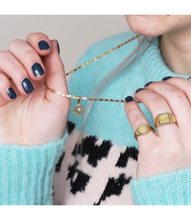 Mermaid Vibes Signet Ring