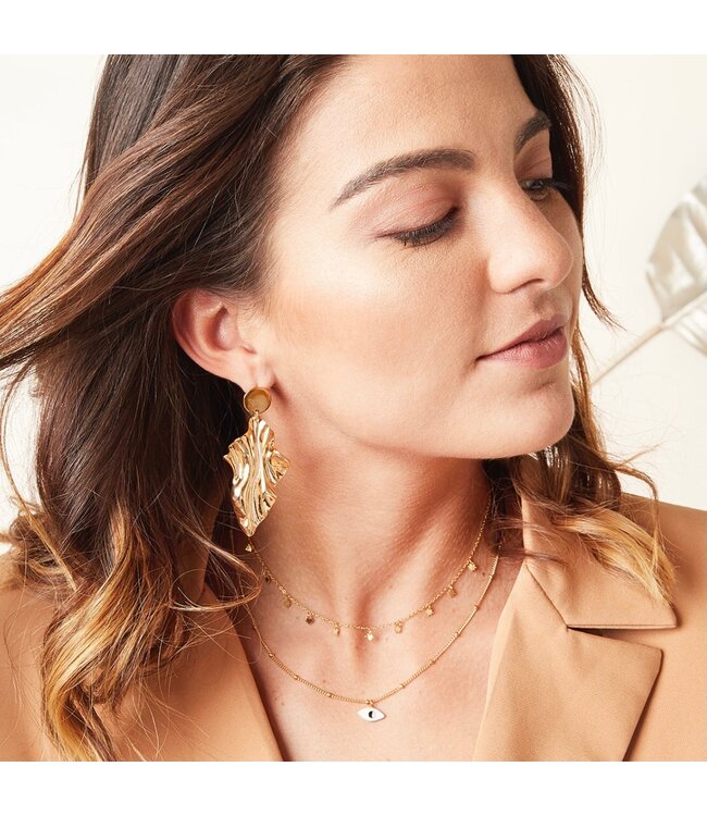 Gold Universe Necklace