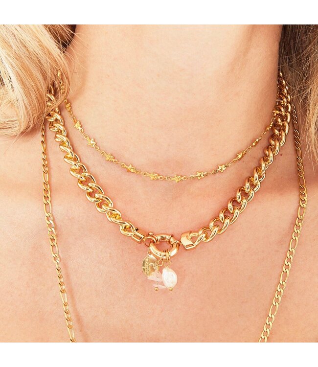 Linked Stars Necklace