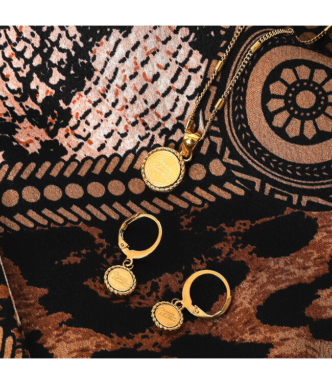 Gold The Sunset Earrings