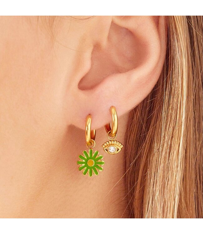 Sparkling Eye Earrings
