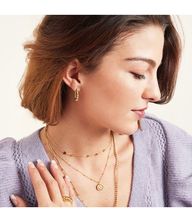 Dangling Twist Earrings