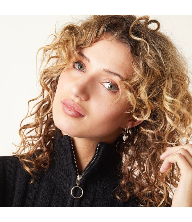 Shining Diamond Earrings