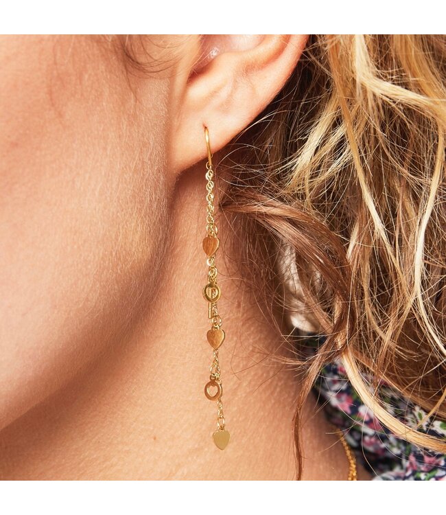 From the Heart Dangle Earrings