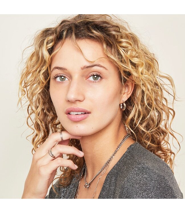 Swirl Hoops Earrings