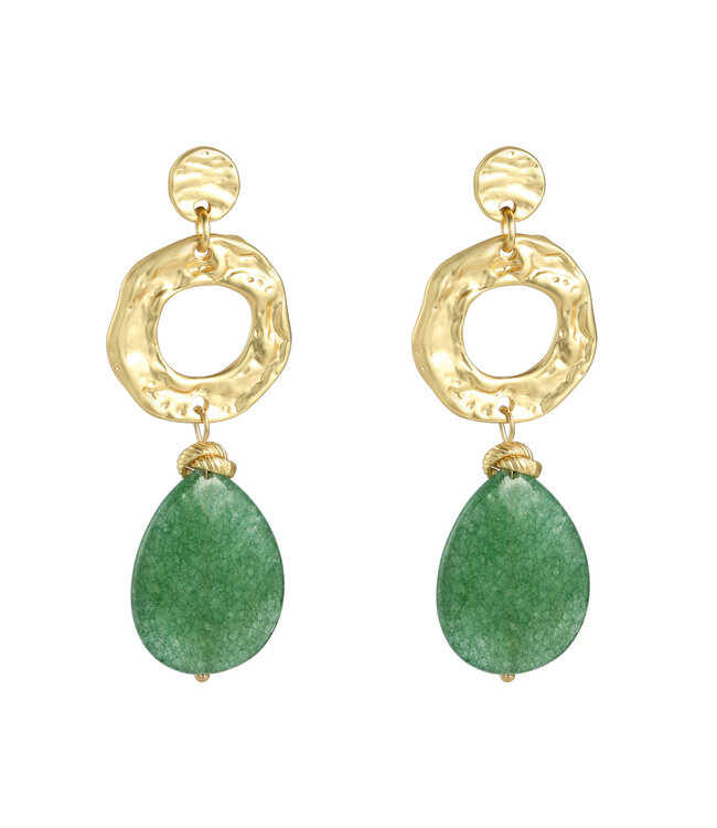 Charming Stone Earrings