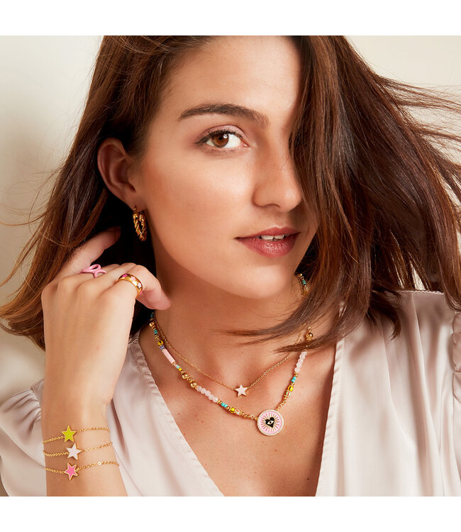 Pastel Star Necklace