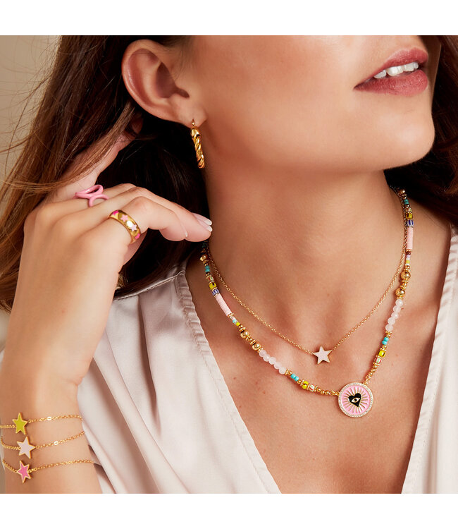 Pastel Star Necklace