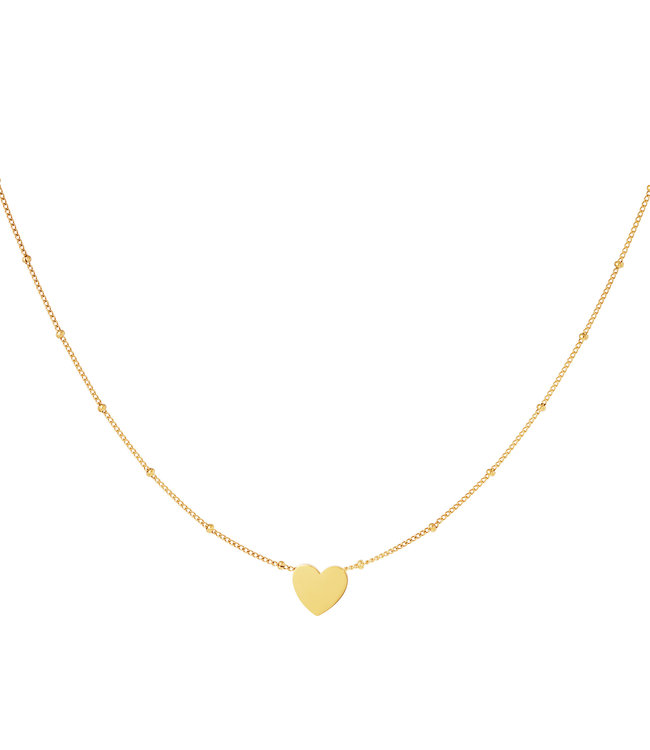 Gold Heart Necklace