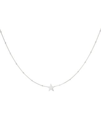 Silver Star Necklace