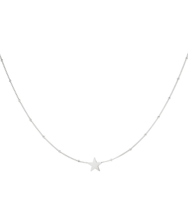 Silver Star Necklace