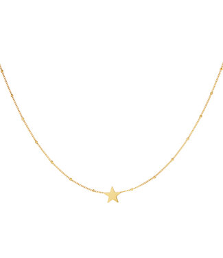Gold Star Necklace
