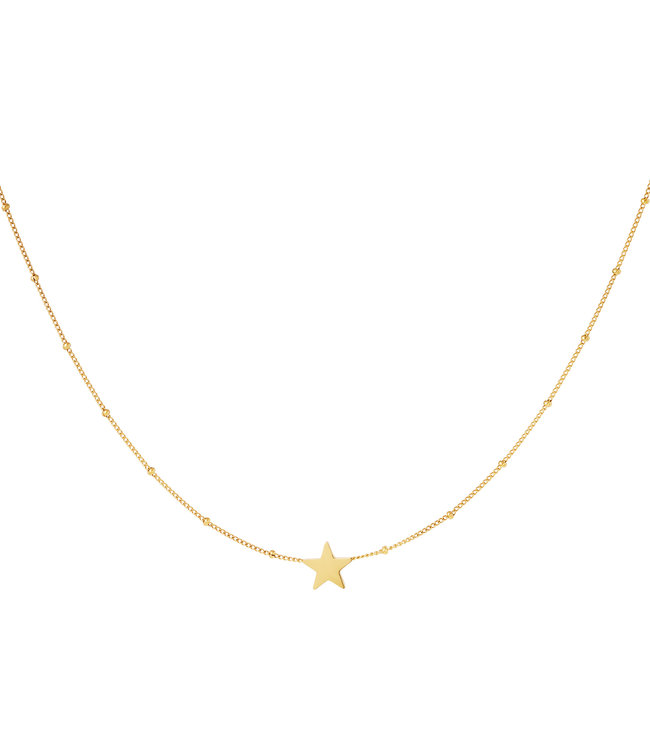 Gold Star Necklace