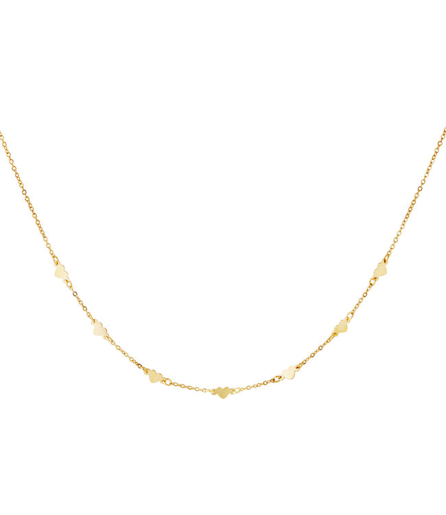 Tiny Hearts Necklace