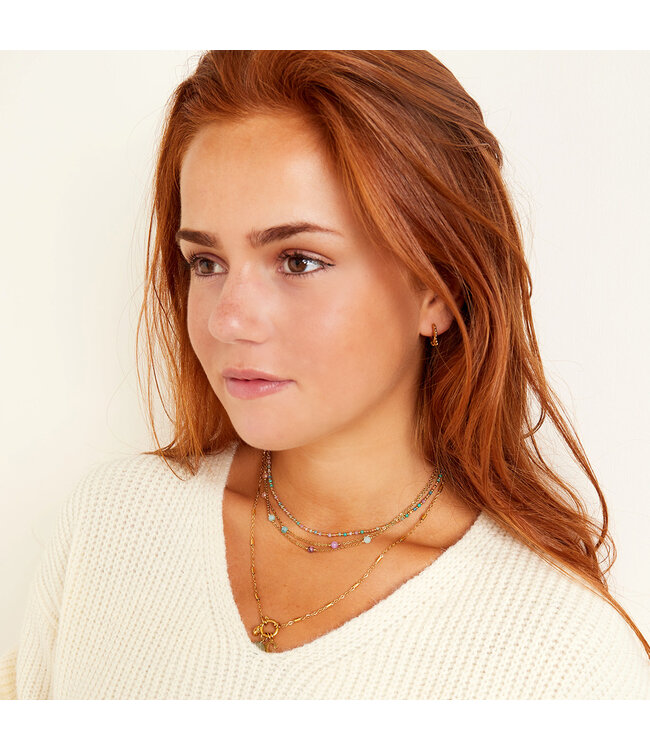 Double Stones Necklace