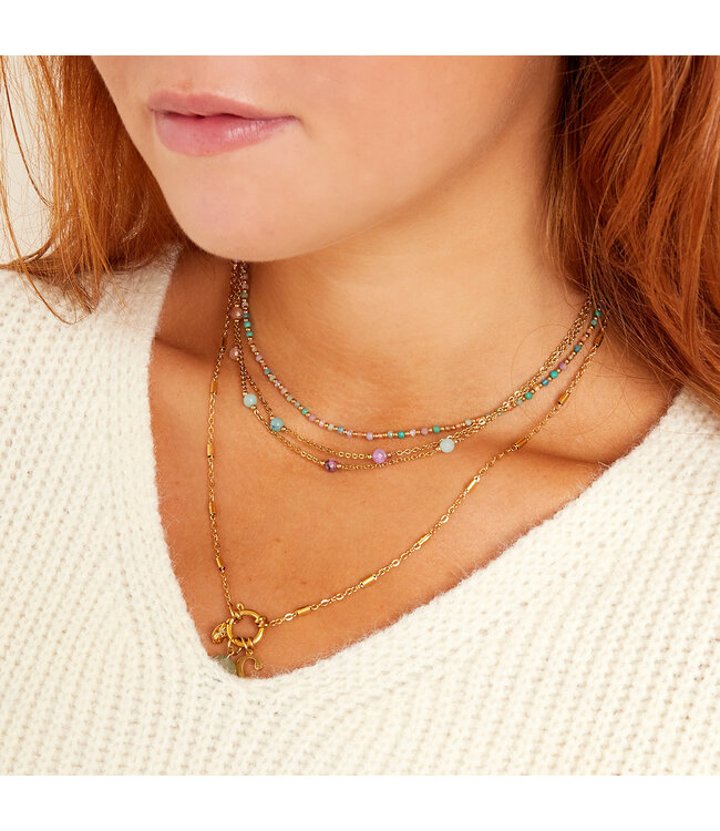 Double Stones Necklace