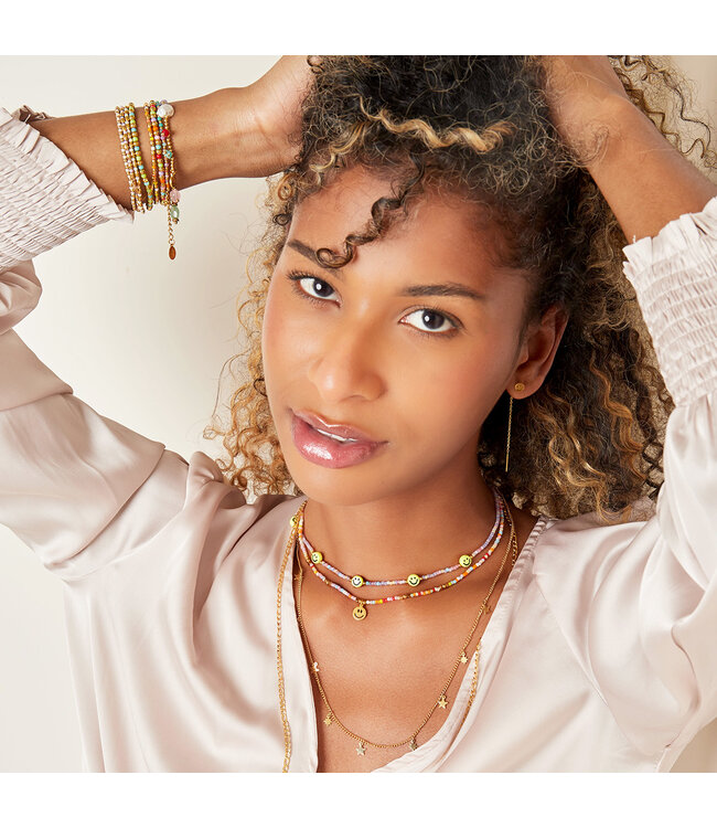 Smiley Beads Necklace