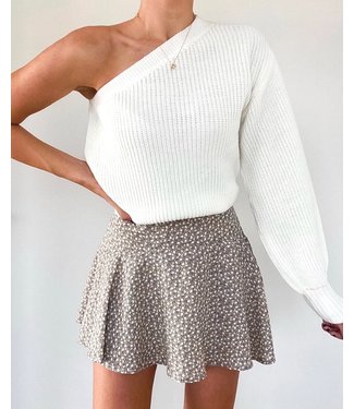Tamara Sweater / White