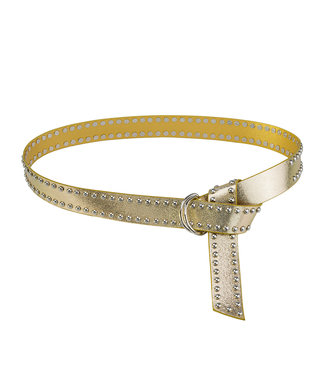 Metallic Studs Belt / Gold