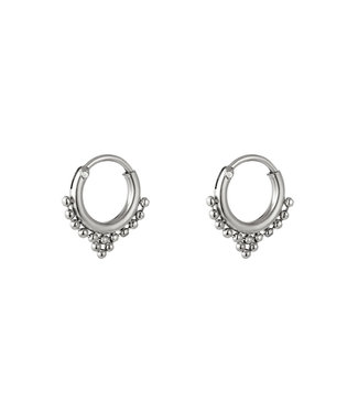 Triangle Hoop Earrings
