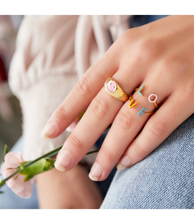 Colorful Love Ring