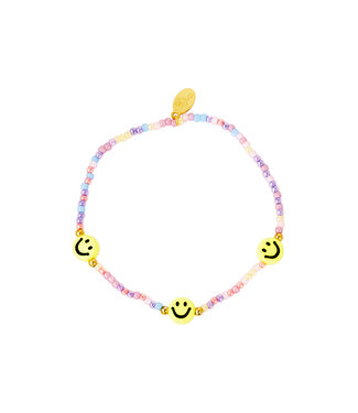 Smiley Beads Bracelet