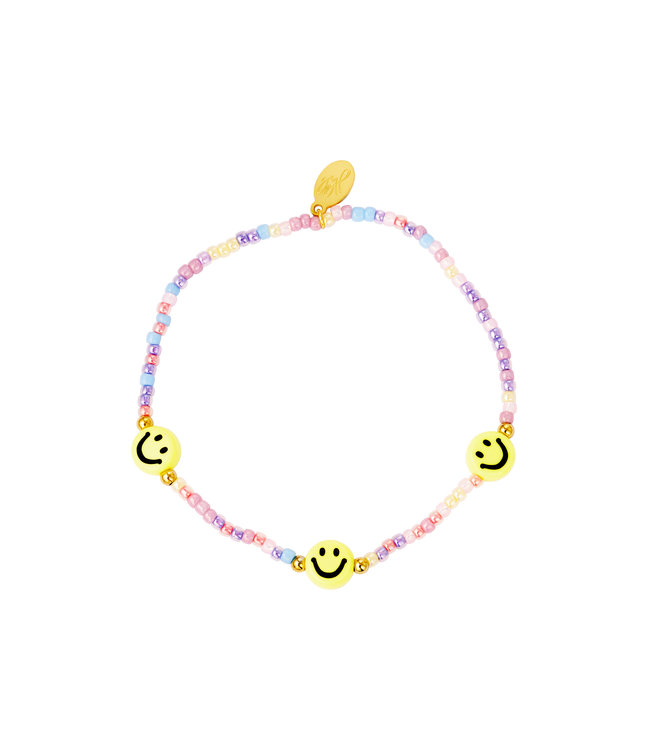 Smiley Beads Bracelet