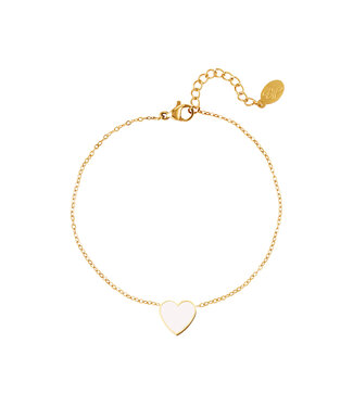 Pastel Heart Bracelet