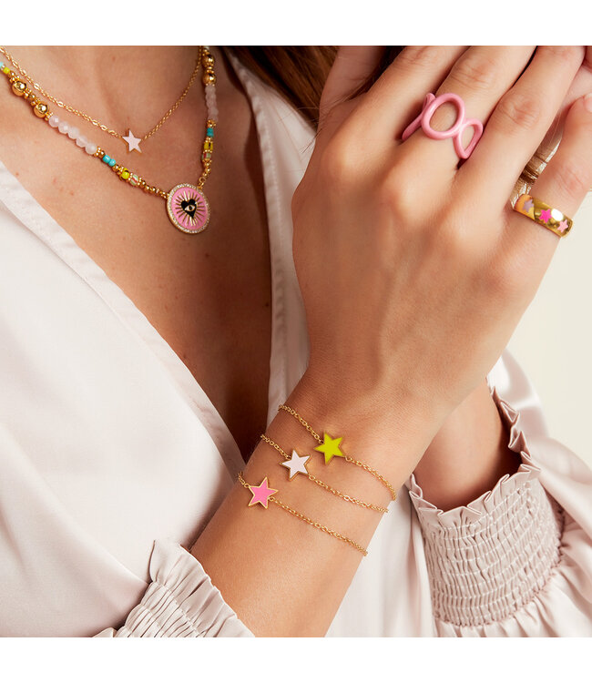 Pastel Star Bracelet
