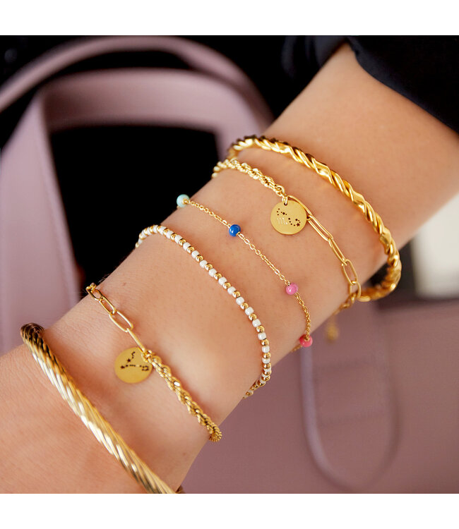 Rainbow Beads Bracelet