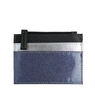 Glitter Trio Cardholder / Silver