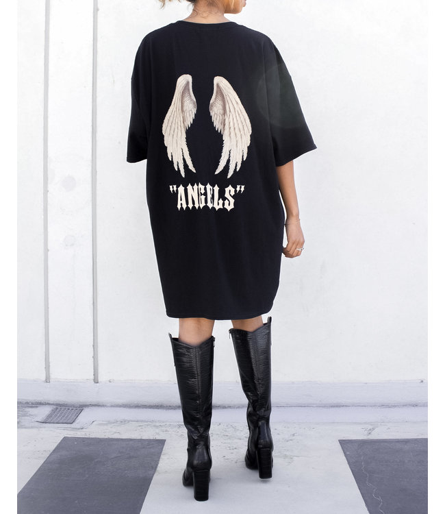 Angels T-shirt Dress