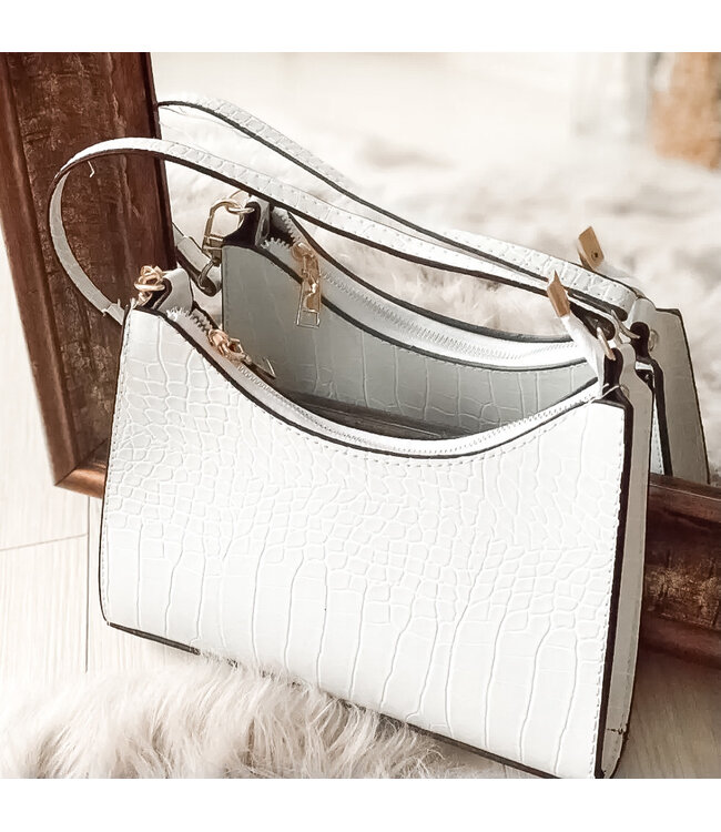 Olivia Bag / White