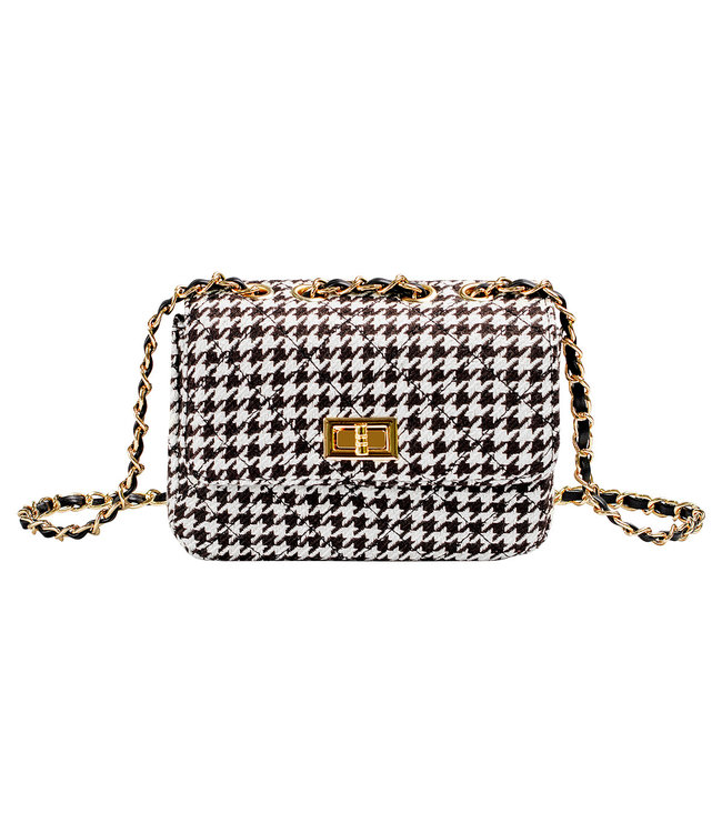 Pied de Poule Mini Bag