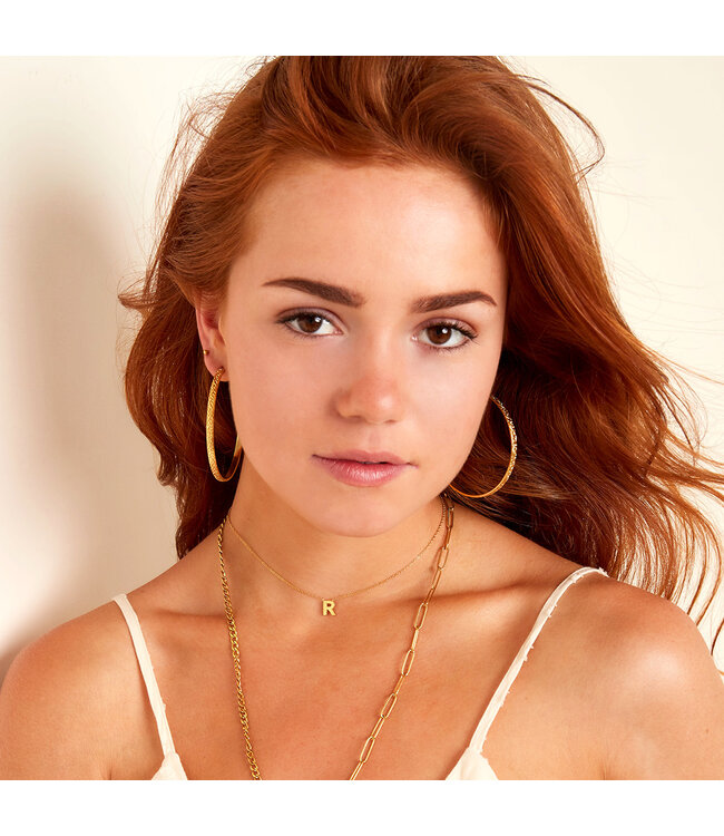Gold Initial Necklace