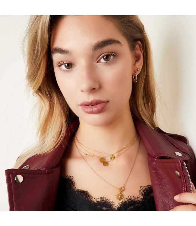 Gold Zodiac Sign Necklace