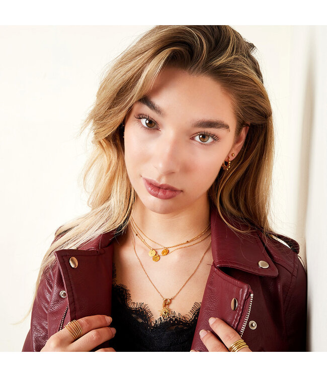 Gold Zodiac Sign Necklace