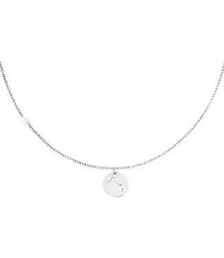 Silver Zodiac Sign Necklace