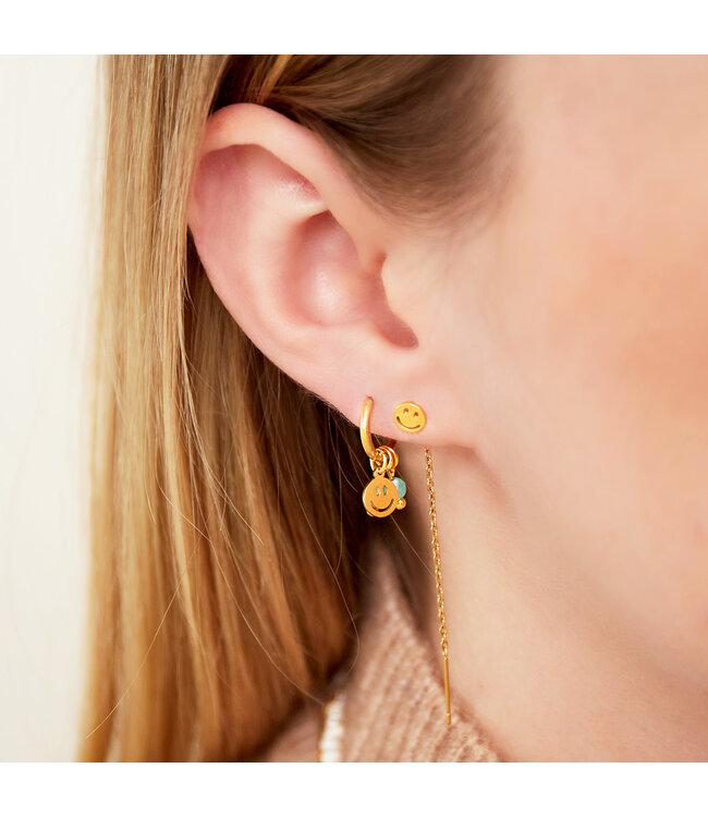 Smiley Stone Earrings