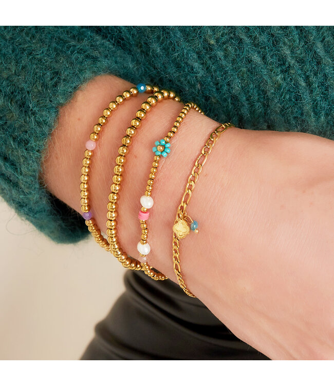 Clover Figaro Bracelet