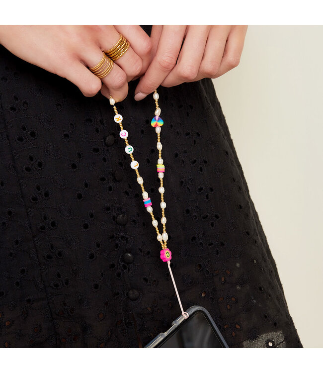 Luck Beads Phone Cord
