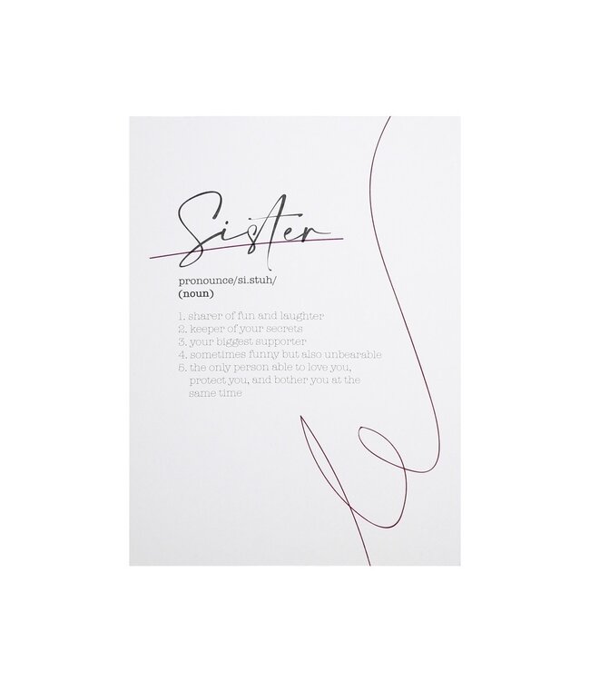 Big & Little Sister Necklace Giftcard