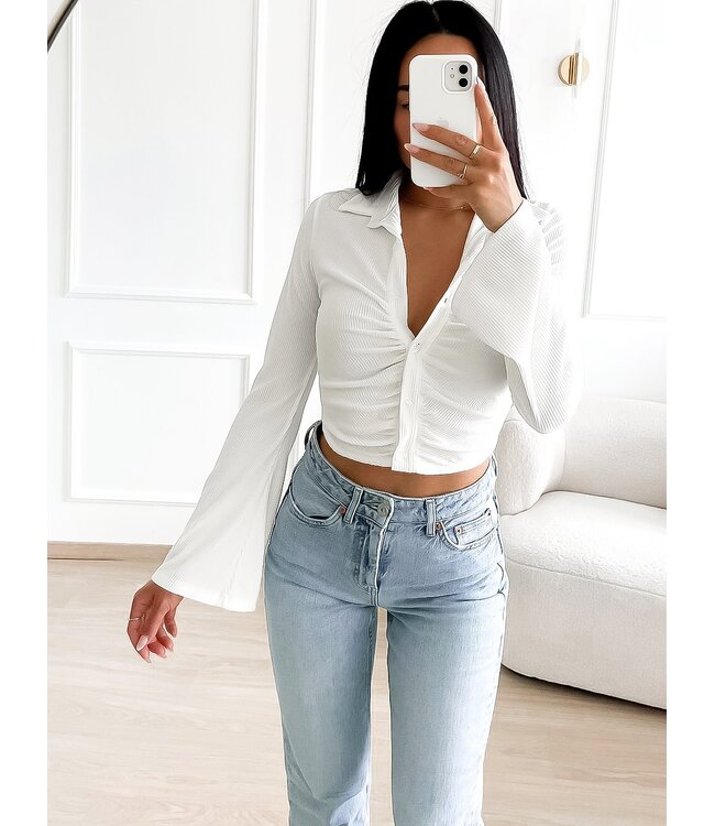 Wide Sleeve Top