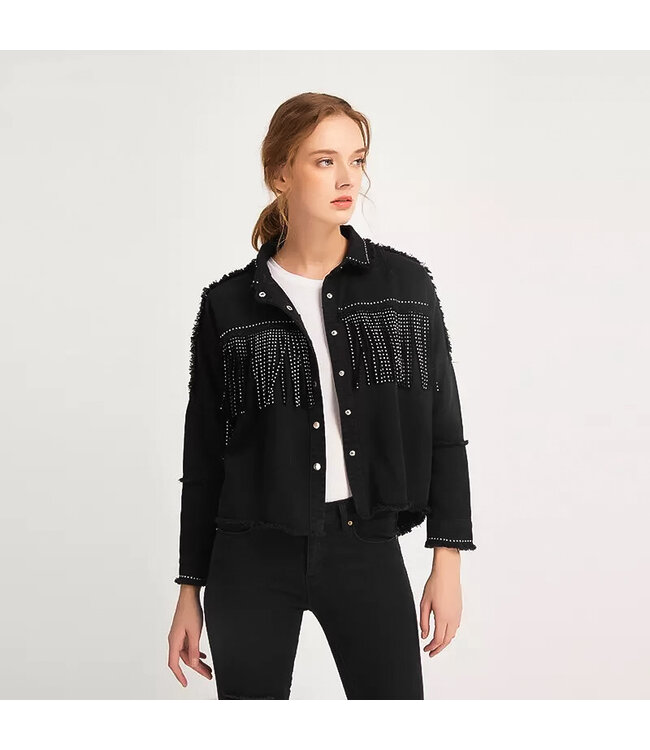 Fringe Studs Jacket