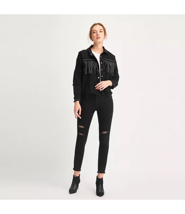 Fringe Studs Jacket