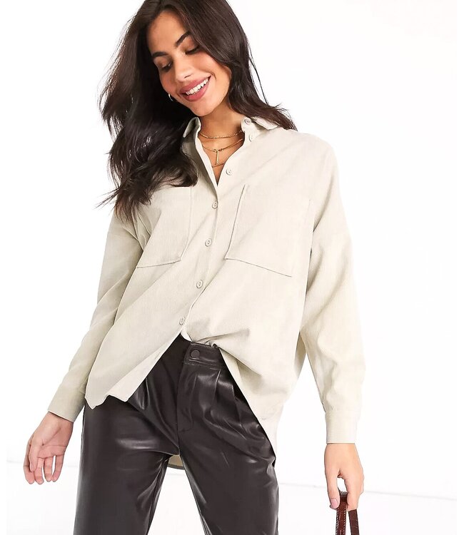 Corduroy Blouse / Ecru