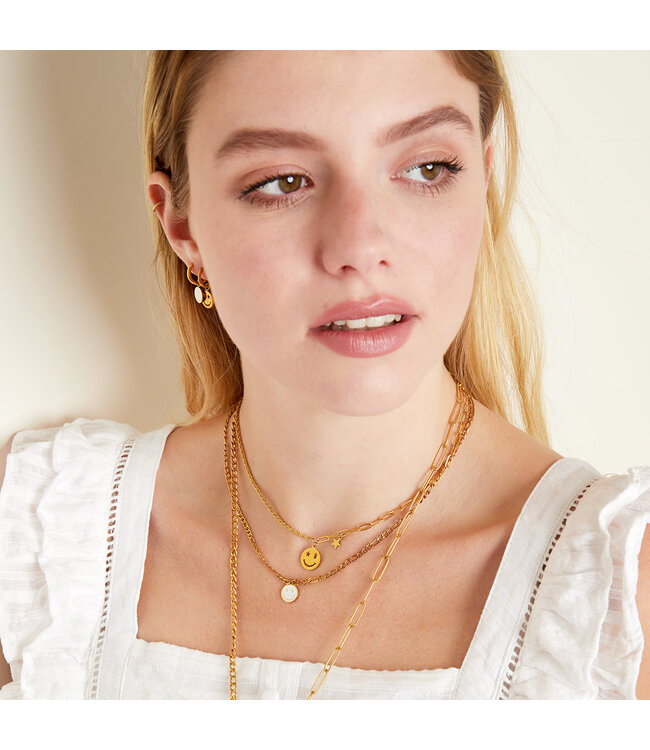 Smiley Star Necklace