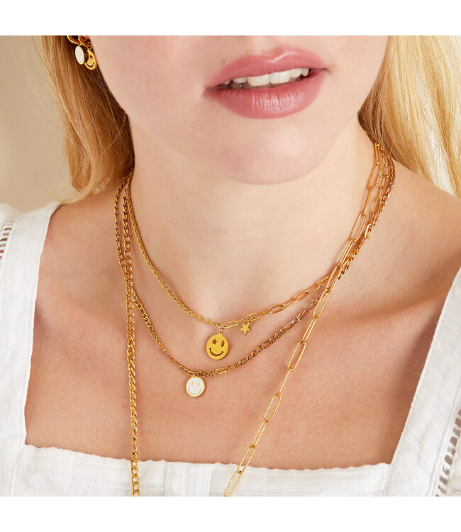 Smiley Star Necklace