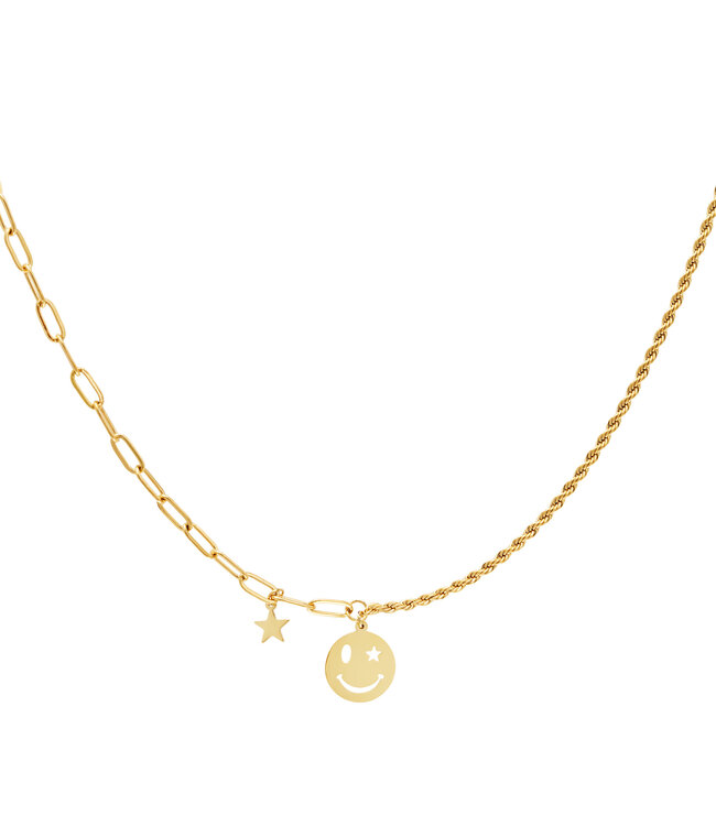 Smiley Star Necklace